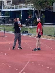 Rajeev Balakrishnan has produced several national junior athletes in Australia